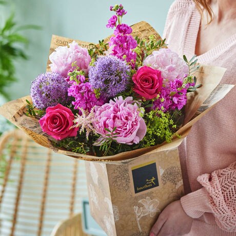Dreamy Peony Bouquet Flower Arrangement